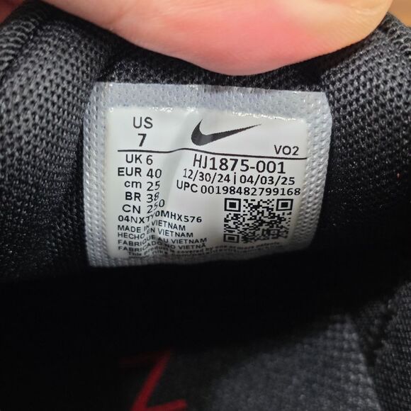 Nike Metcon 10 Bred Banned Gym Training Shoes Black Red HJ1875-001 Women's 8.5 - Picture 13 of 16